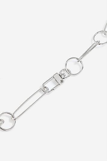 Topshop *oval Link Necklace