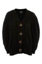 Topshop Cable Knit Cardigan