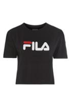 Topshop Exclusive Logo Crop T-shirt By Fila