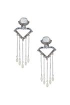 Topshop Mother Of Pearl Stick Drop Earrings
