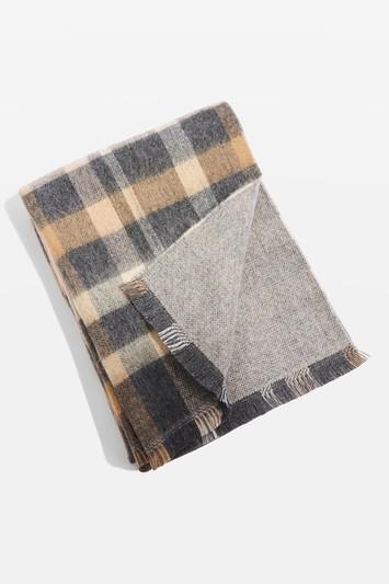 Topshop Checked Scarf