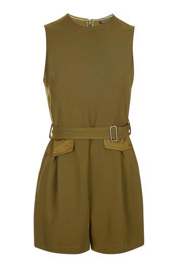 Topshop Utility Playsuit