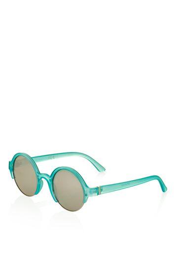 Topshop Cutout Round Sunglasses