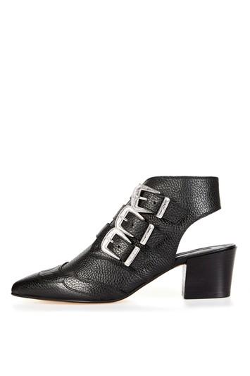 Topshop Monty Western Buckle Boots