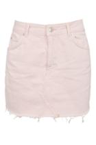 Topshop Petite Pink High Waisted Skirt