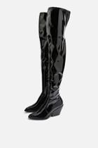 Topshop Bamboo Over The Knee Boots