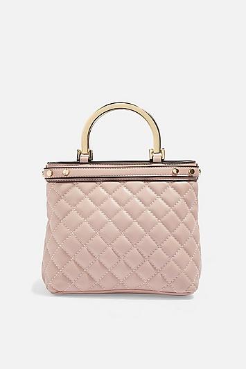 Topshop Molly Mini Quilted Tote Bag