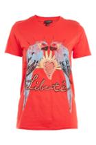 Topshop Parrot Gem Detail T-shirt