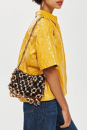 Topshop Sabina Link Shoulder Bag