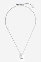 Topshop *moon Tranquillity Pendant Necklace