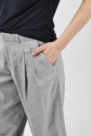 Topshop Linen Mensey Trousers By Boutique