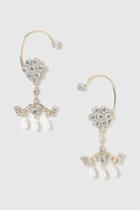 Topshop Vintage Style Double Ear Cuffs