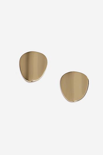 Topshop *organic Curve Stud Earrings