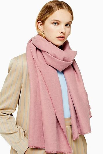 Topshop Rose Pink Scarf