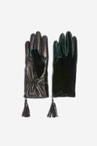 Topshop Velvet Touchscreen Gloves