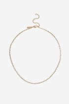 Topshop *gold Single Chain Necklace