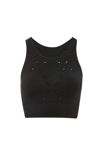 Topshop Seamless Criss Cross Crop Top By Ivy Park