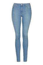 Topshop Moto Pale Bleach Leigh Jeans