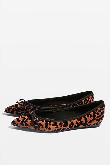 Topshop Atom Pointed Ballerina Pumps