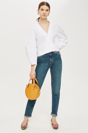 Topshop Tall Authentic Mom Jeans