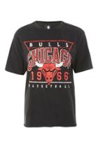 Topshop Chicago Bulls Relaxed T-shirt By Unk X Topshop