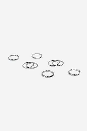 Topshop *chain Multipack Rings