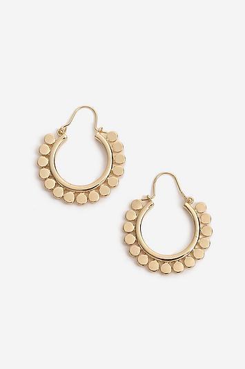 Topshop *gold Mini Disc Hoops