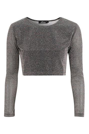 Topshop *bonnie Crop Top By Motel
