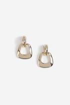 Topshop *plain Square Drop Earrings