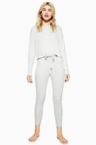 Topshop Brushed Soft Stripe Lounge Joggers
