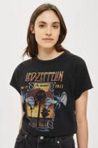 Topshop Led Zeppelin Tour T-shirt By And Finally
