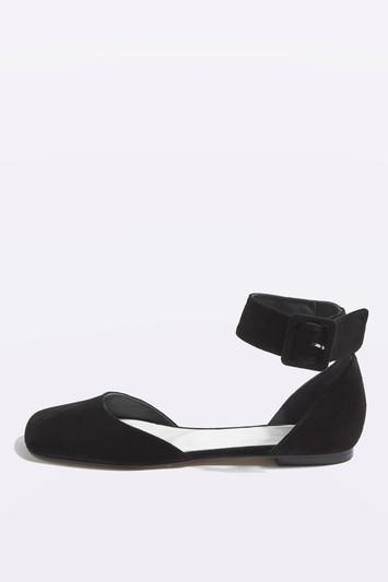 Topshop Buckle Sandals By Molly Goddard X Topshop