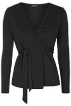 Topshop Judo Belt Wrap Top