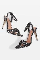 Topshop Sally Polkadot Sandals