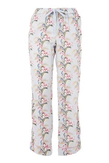 Topshop Tropical Print Floral Trousers