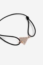Topshop Rhinestone Triangle Bracelet