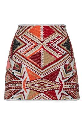 Topshop Petite Desert Traveller Skirt