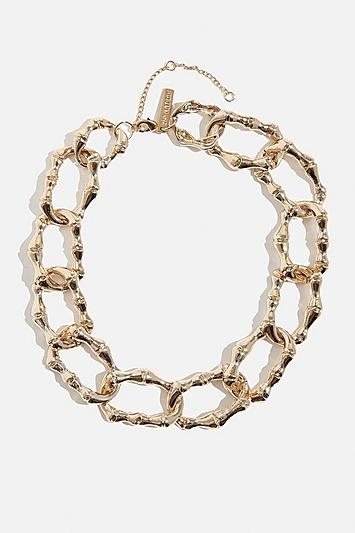 Skinny Dip *bamboo Chain Necklace By Skinnydip