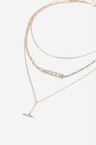 Topshop *amour Layered Necklace