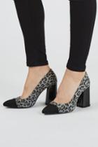 Topshop Glazer Facet Heel Shoes