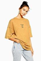 Topshop 'nice To Be Nice' Oversized T-shirt