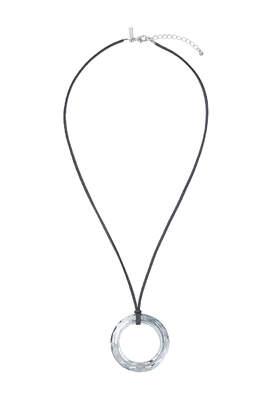 Topshop Circle Cord Necklace
