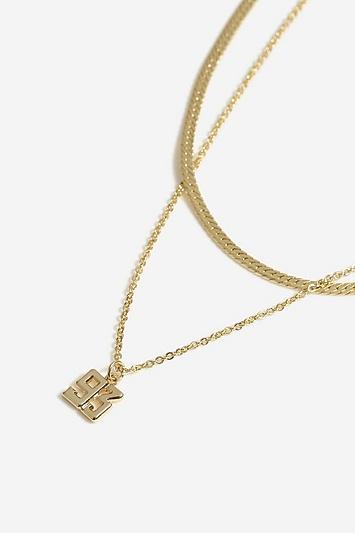 Topshop *93 Multirow Necklace