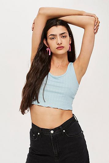 Topshop Petite Cropped Vest