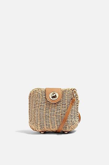 Topshop Friday Wicker Cross Body Bag