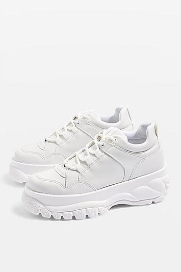 Topshop Cairo White Chunky Trainers