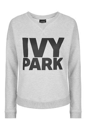 Topshop Logo Crew Neck Sweatshirt By Ivy Park