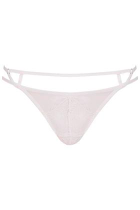 Topshop Mesh And Lace Mini Knickers