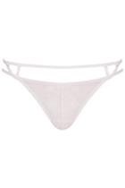 Topshop Mesh And Lace Mini Knickers