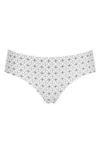 Topshop Geometric Circle Print No Vpl Knickers